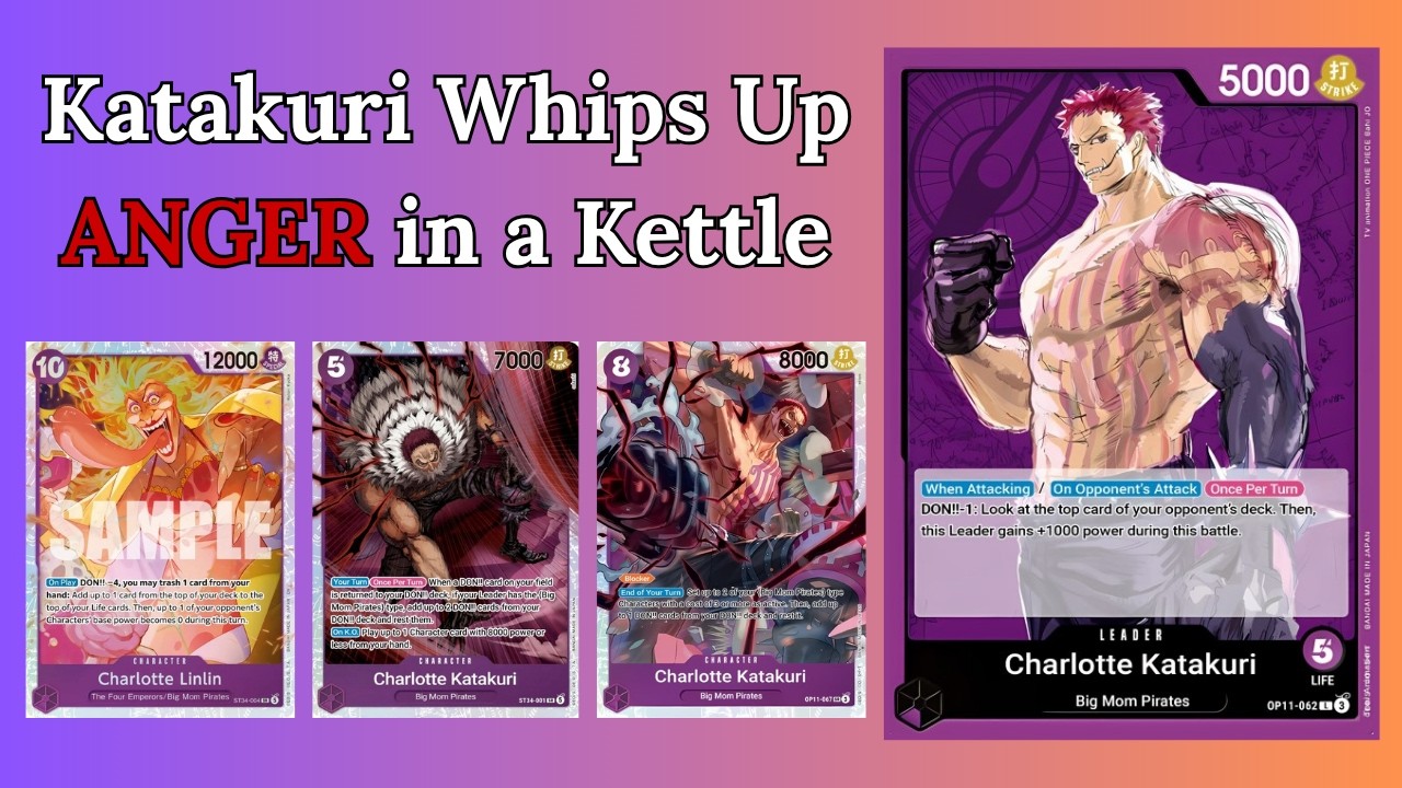 Purple Katakuri OP17 Deck Profile