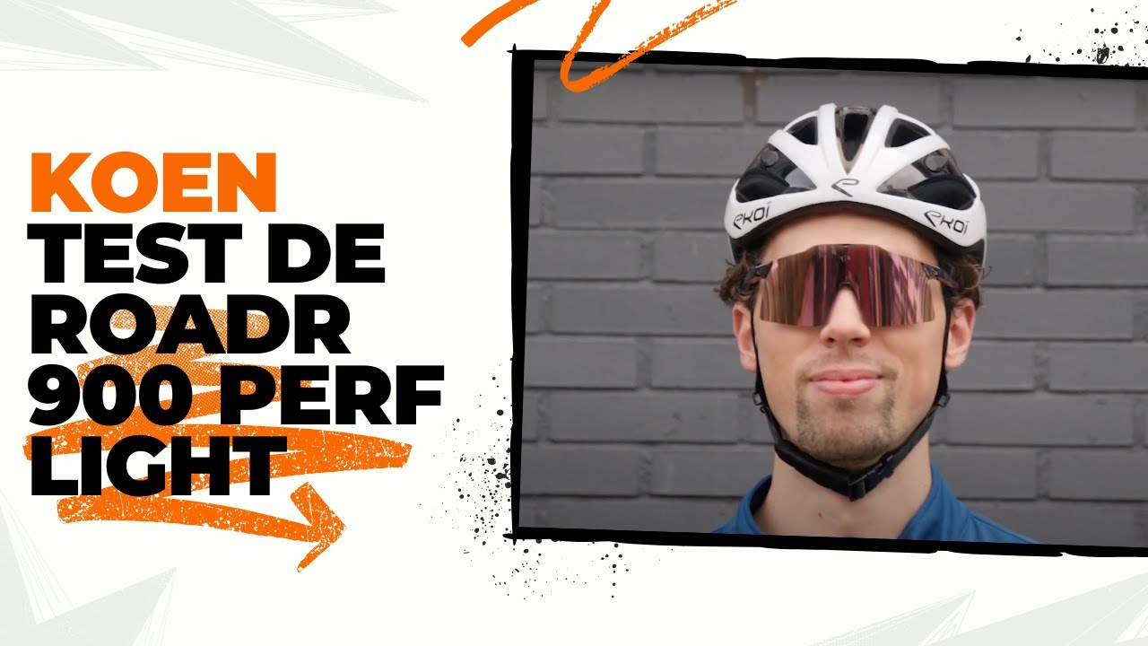 Koen test De Van Rysel RoadR 900 Perf Light fietsbril van de Decathlon!