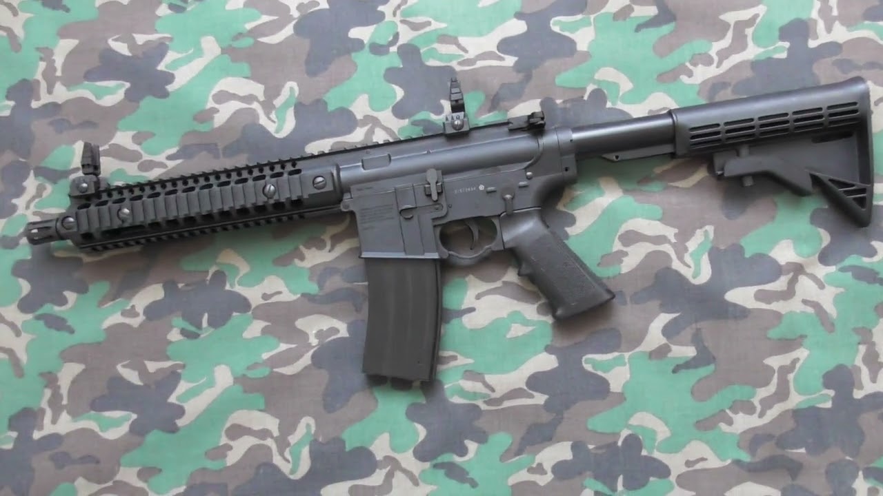 Crosman R1 Full auto 4,5 mm CO2 GBB & chrono.