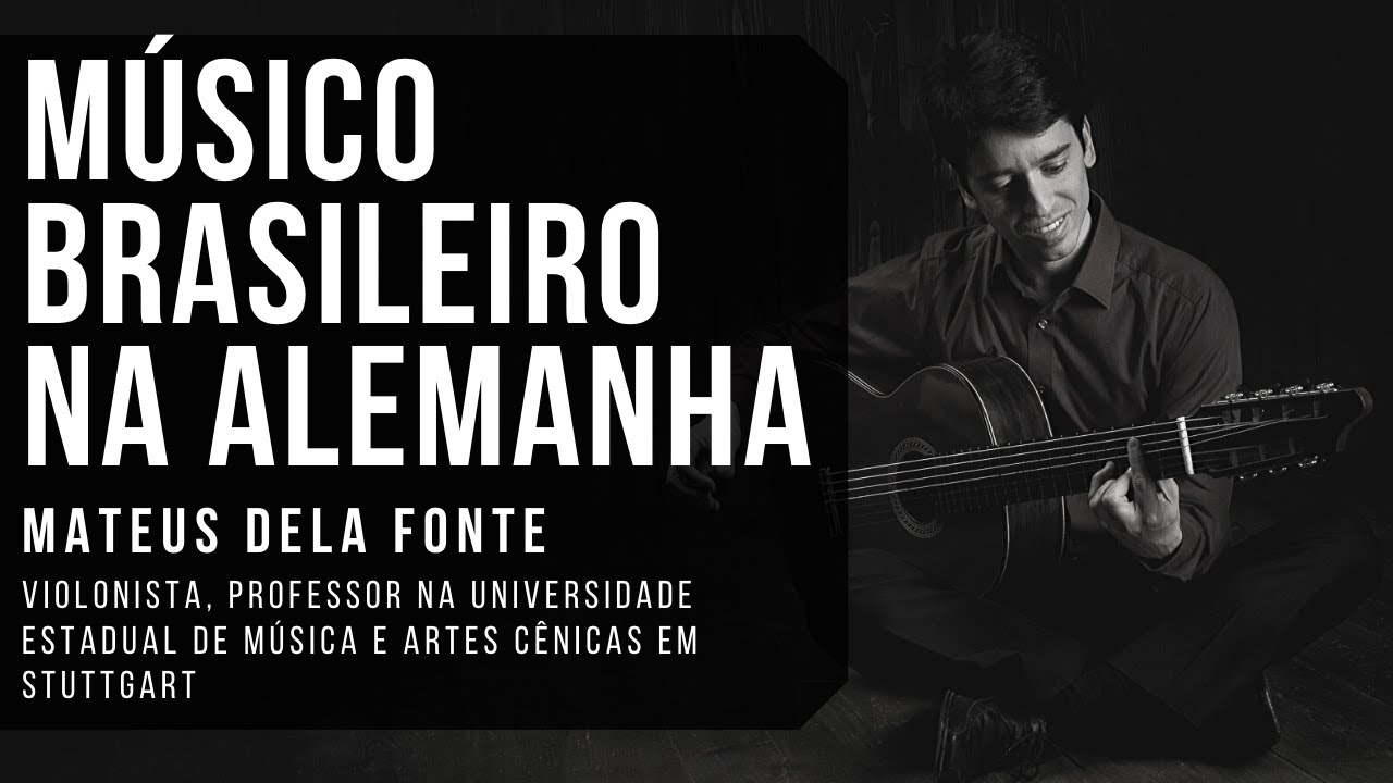ENTREVISTA | M&uacute;sico brasileiro na Alemanha - Mateus Dela Fonte