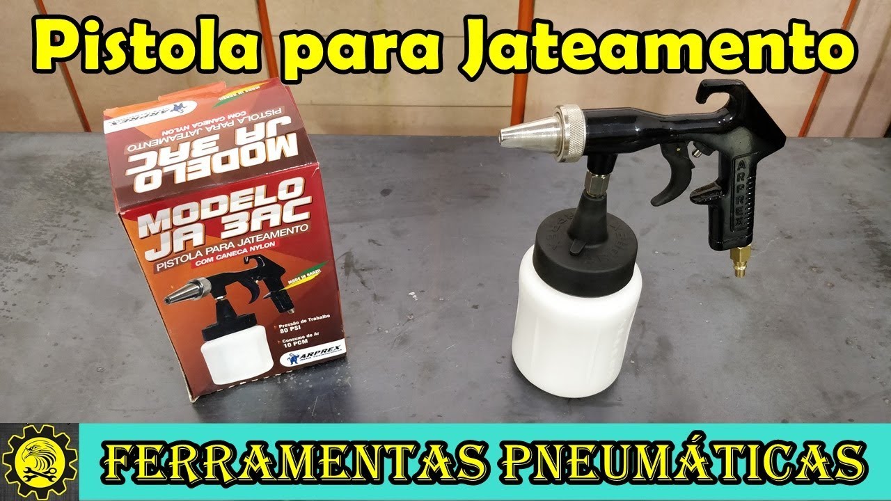 Pistola para Jateamento (Antigo Jato de Areia) / Ferramentas Pneumáticas