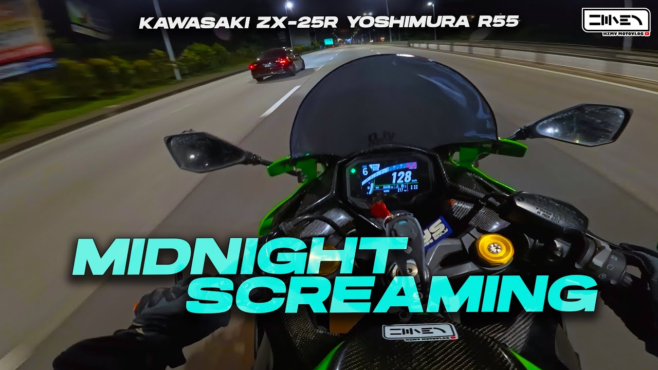 Let it Scream ! Kawasaki ZX25R SE Pure Sound + Yoshimura R55 | Insta 360 Malaysia [4K]