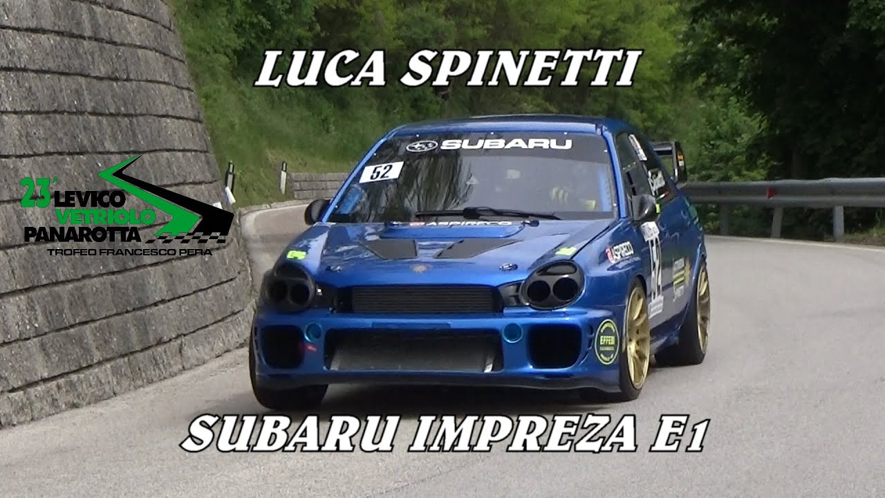 SALITA LEVICO VETRIOLO PANAROTTA 2025 | LUCA SPINETTI | SUBARU IMPREZA E1 | BY BELLUNOVIDEO
