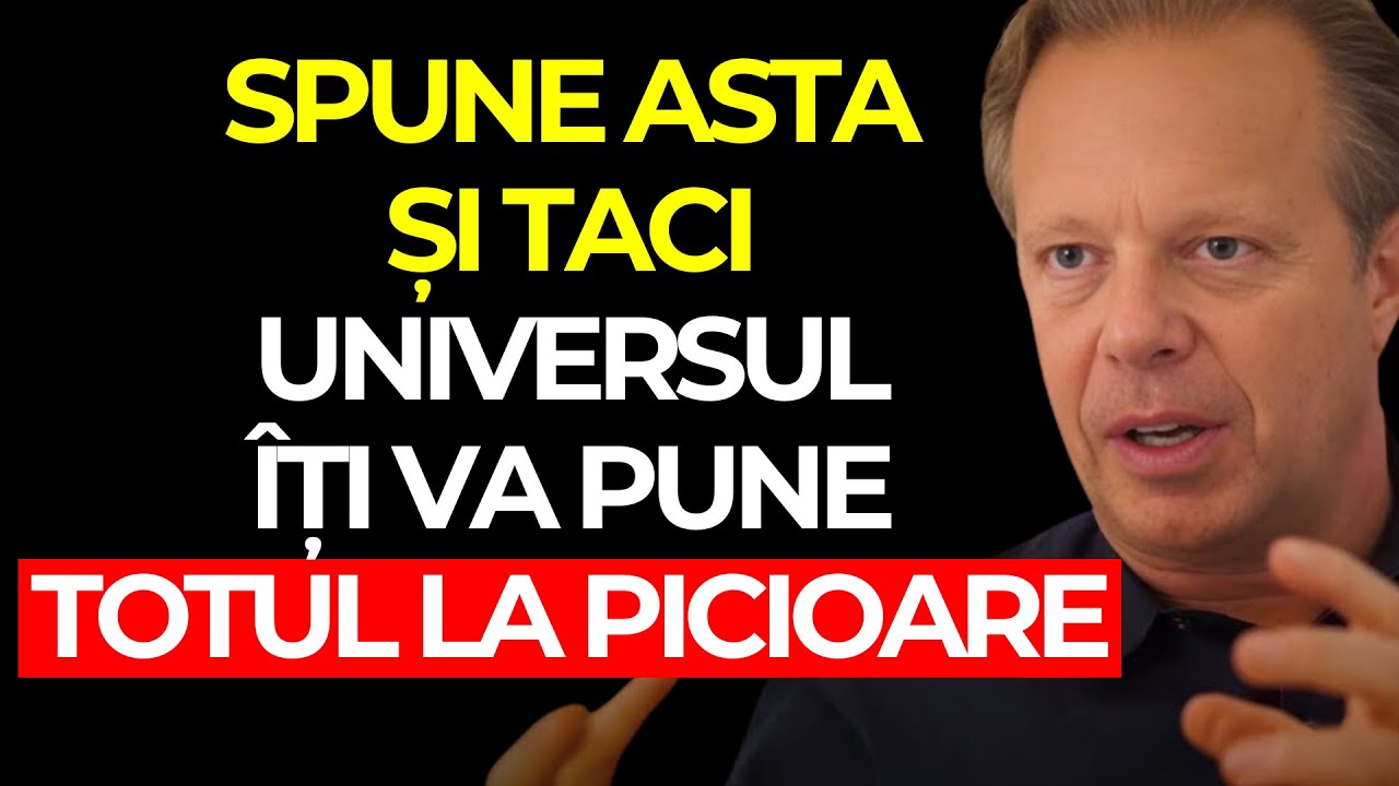 Spune acest UNIC CUVÂNT, dar NU-I SPUNE NIMĂNUI (Manifestă Tot Ce Îți Dorești) – Joe Dispenza