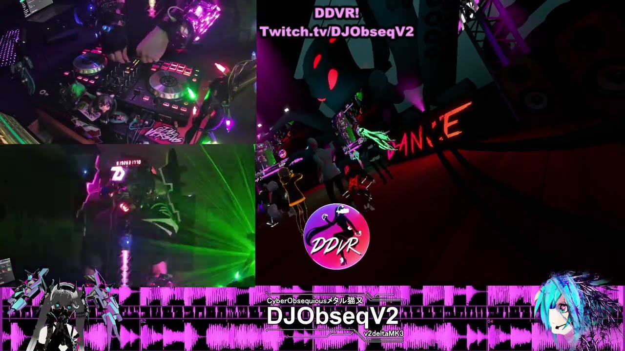 [Live VR DJ] DDVR! (Vod starts about 18min. )
