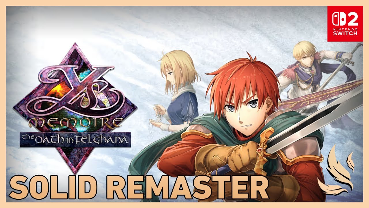 Ys Memoire: The Oath in Felghana (Switch 2) - Solid Remaster