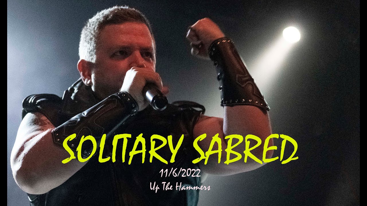 SOLITARY SABRED – damnation @Up The Hammers XVI, Gagarin 11/6/2022