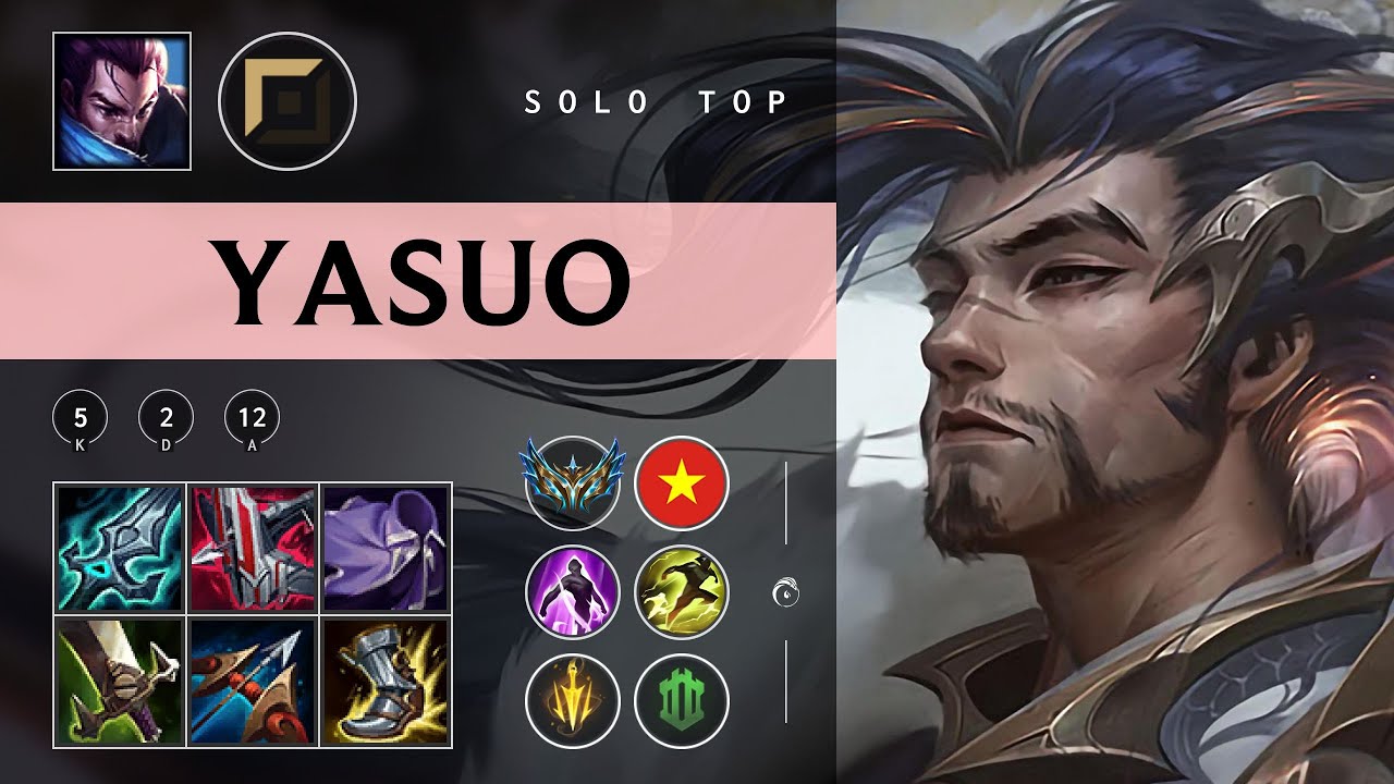 Yasuo Top vs Sion - VN Challenger Patch 25.22