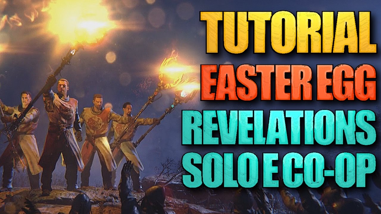 TUTORIAL: Como completar o EASTER EGG de REVELATIONS [SOLO E CO-OP] - BO3 Zombies