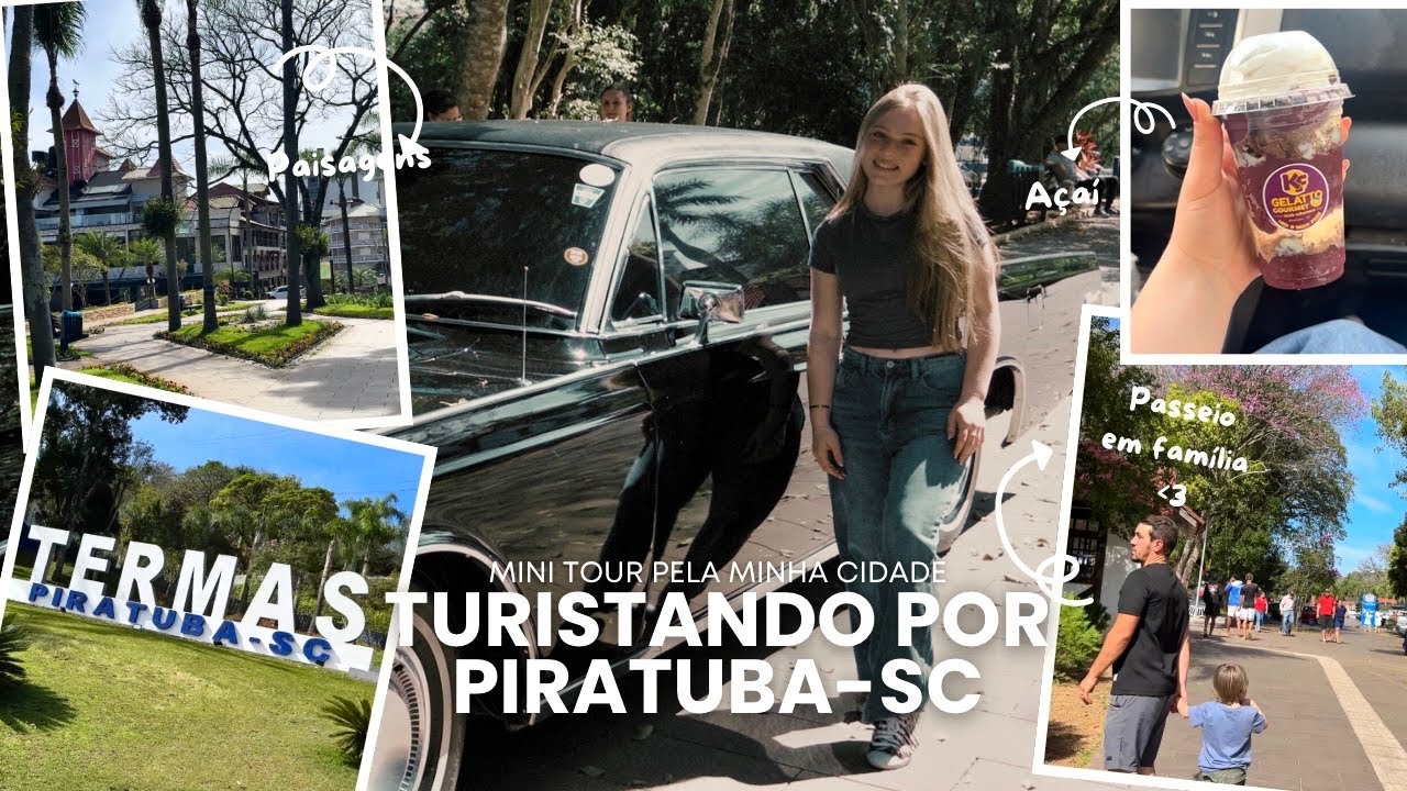 Tour por Piratuba - SC #vlog