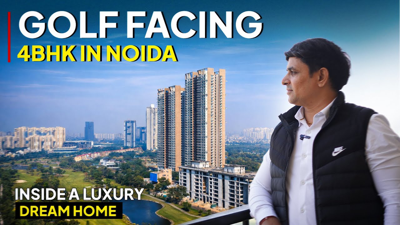 4BHK Luxury Flat in Jaypee Knights Court | Golf & Yamuna View | 2800 Sqft #noida #jaypeegreens