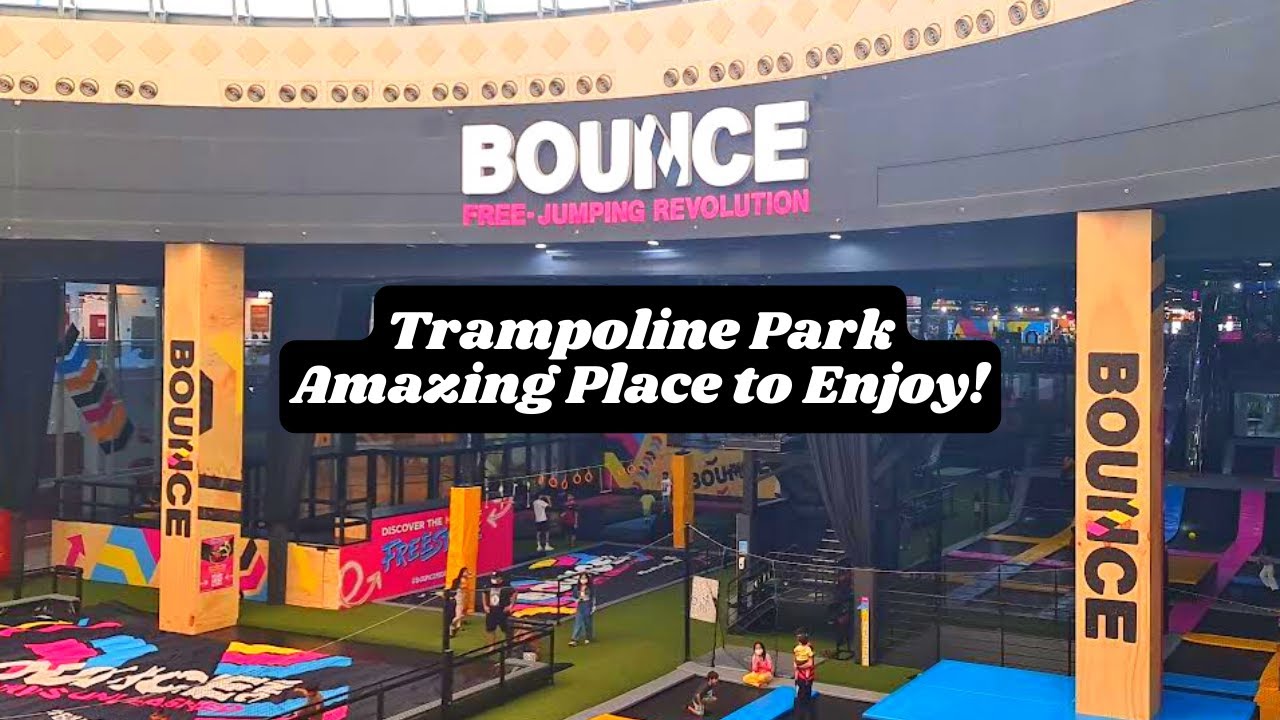 Kids fun place | Bounce AbuDhabi | Trampoline Park | UAE | Marina Mall | Bounce in Abudhabi |
