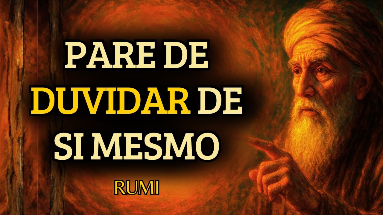 Como Parar de Duvidar de Si Mesmo DEFINITIVAMENTE (o poder secreto da Alma) | Rumi