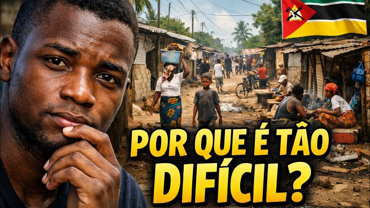 Moçambique 🇲🇿 porque a vida é tão Dura para muitos 🤔