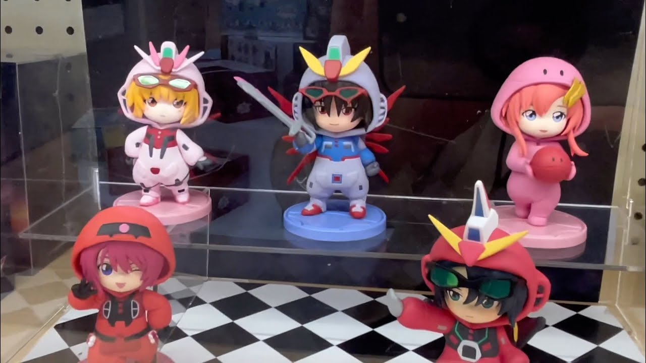 Серия Pajamars: Mobile Suit Gundam Destiny, Attack On Titan, Bandai Namco, аниме-фигурки и