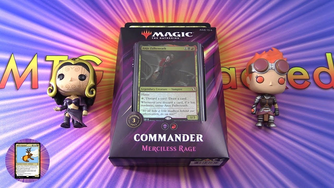 Commander 2019: Беспощадная ярость (распаковка)