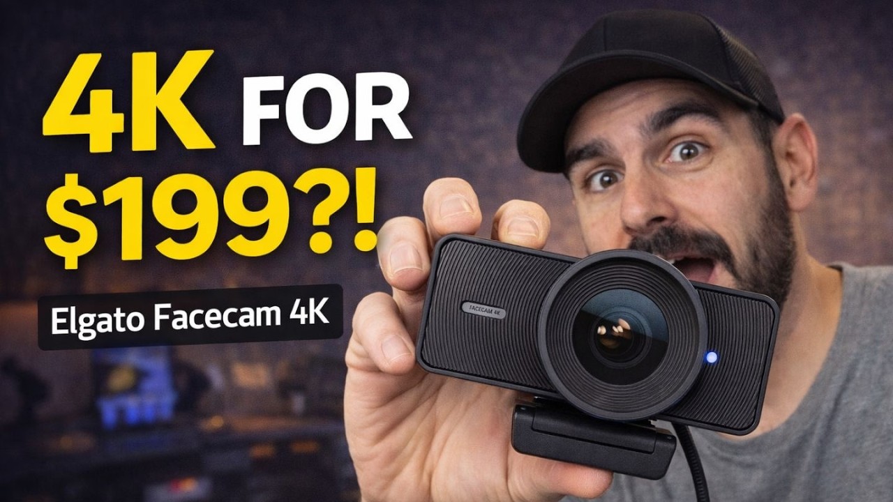 Elgato Facecam 4K Unboxing & Setup (Honest First Impressions)