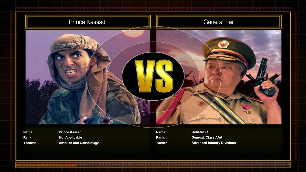 Shockwave Challenge Mode:  Prince Kassad vs General Fai