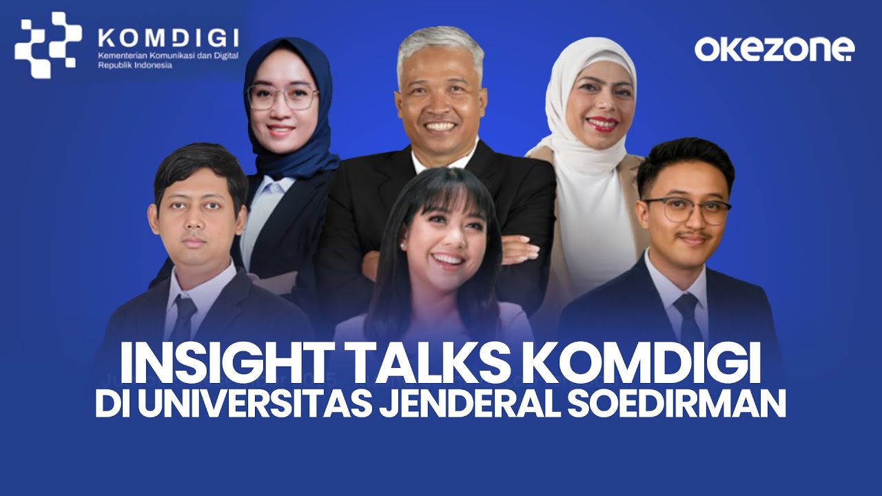 🔴LIVE NOW - Insight Talks Komdigi di Universitas Jenderal Soedirman | 05/12