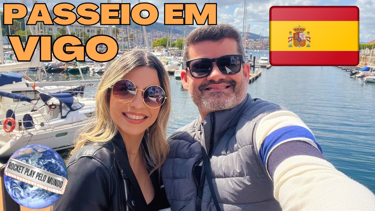 PASSEIO NA CIDADE DE VIGO  ESPANHA (UM DOS MAIORES DESTINOS TURÍSTICOS DA EUROPA)