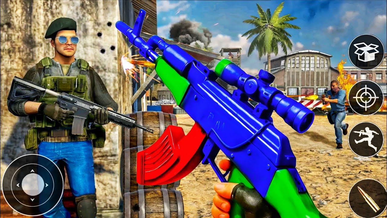 Commando Strike FPS Gun Game - Fps Shooter Games - Android Gameplay