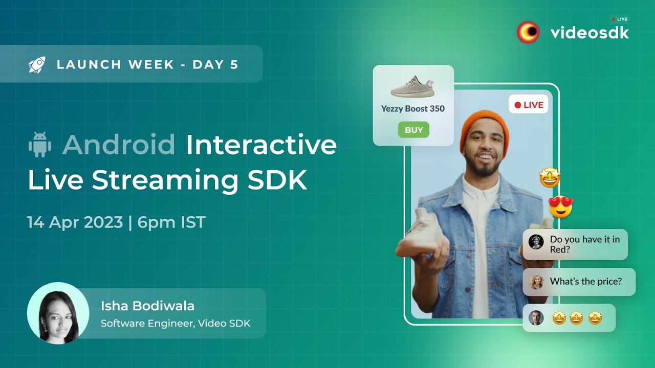 Android Interactive Live Streaming SDK ⚛️ (Live Workshop)