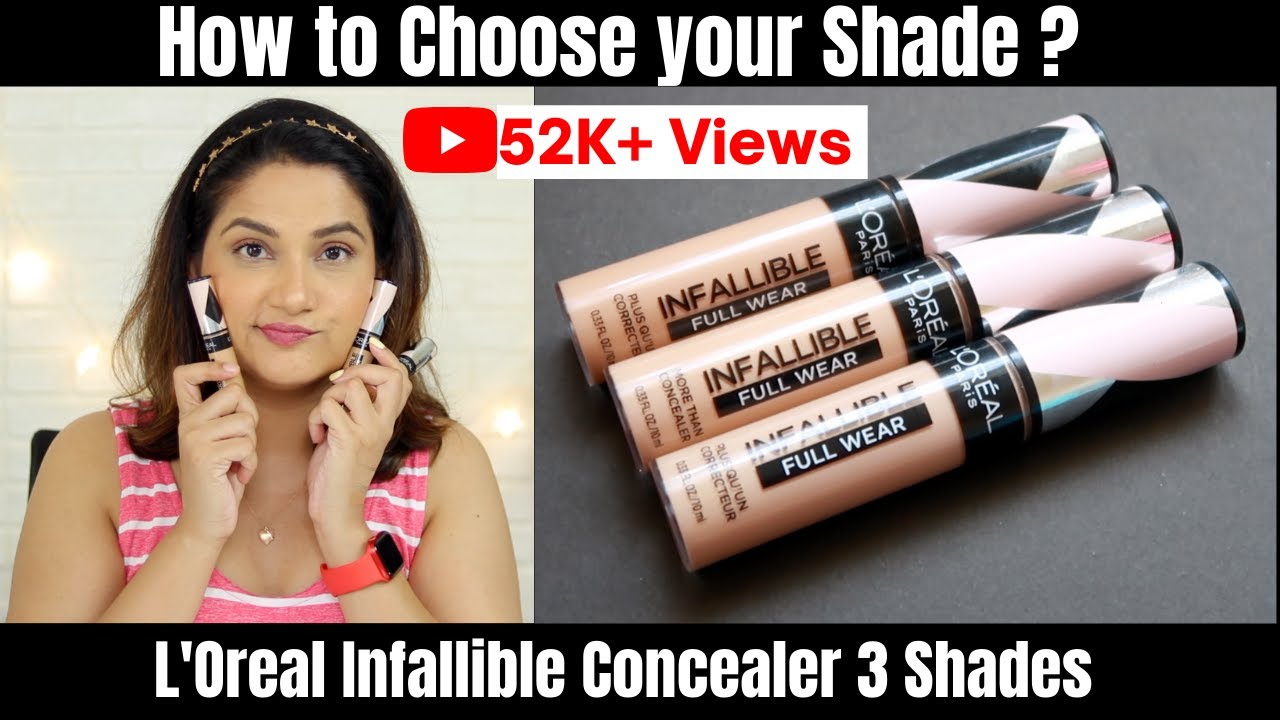 loreal infallible Full Wear Concealer | Conceal Dark Circles & Pigmentation | Monica India