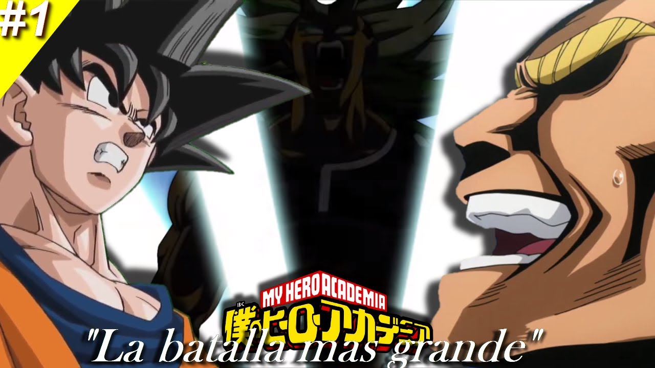 Qhps Goku iba al Mundo de Boku no hero academia Parte 1