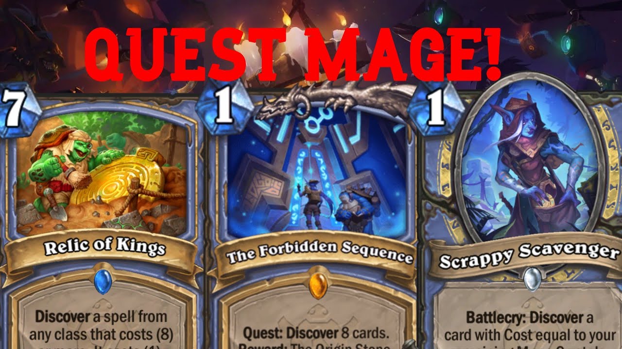 Quest Mage?! Discover Your Way To Win With This Deck!