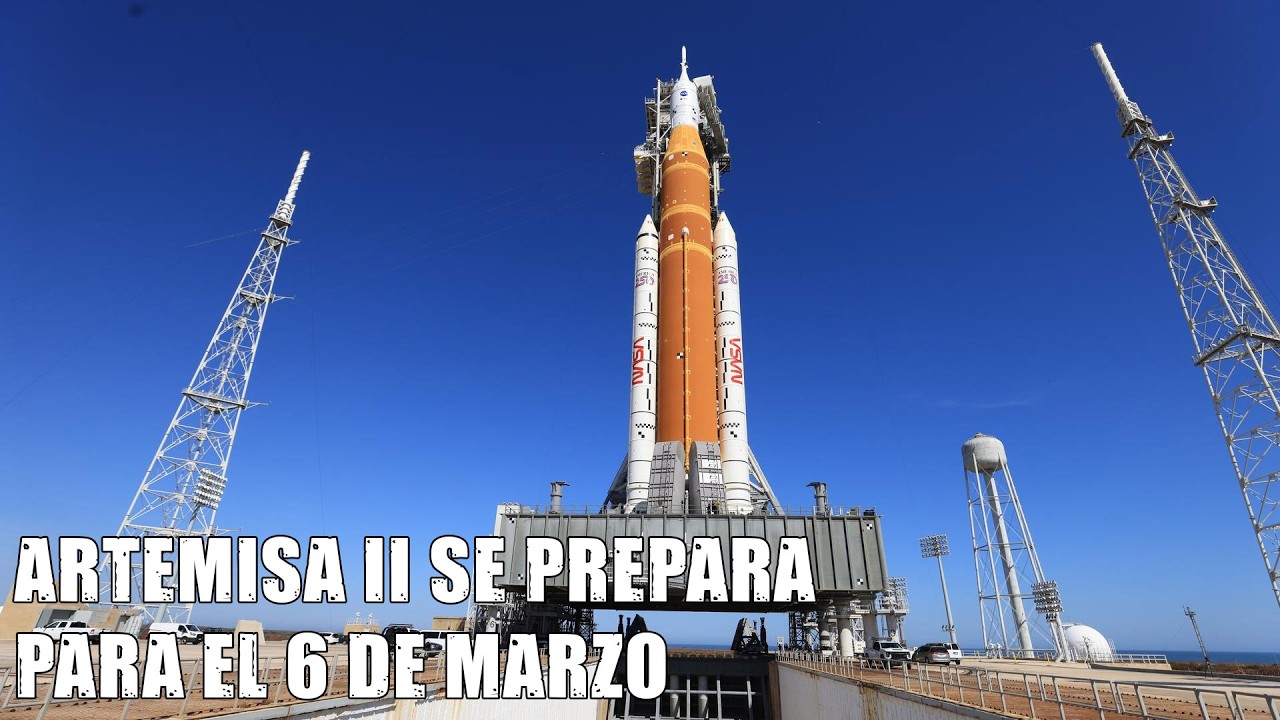 Artemisa II se prepara para volar el 6 de marzo || #astronomia #ciencia