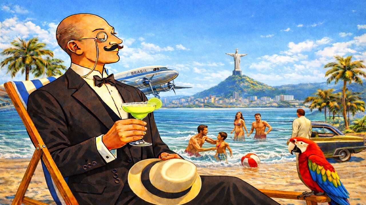 The Butler Arrives in Brazil - Bossa Nova Jazz for Chill, Study & Relax