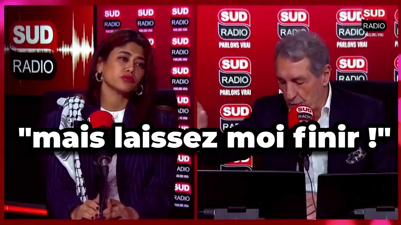 RIMA HASSAN DIT LES TERMES et ça ne plait pas au journaliste