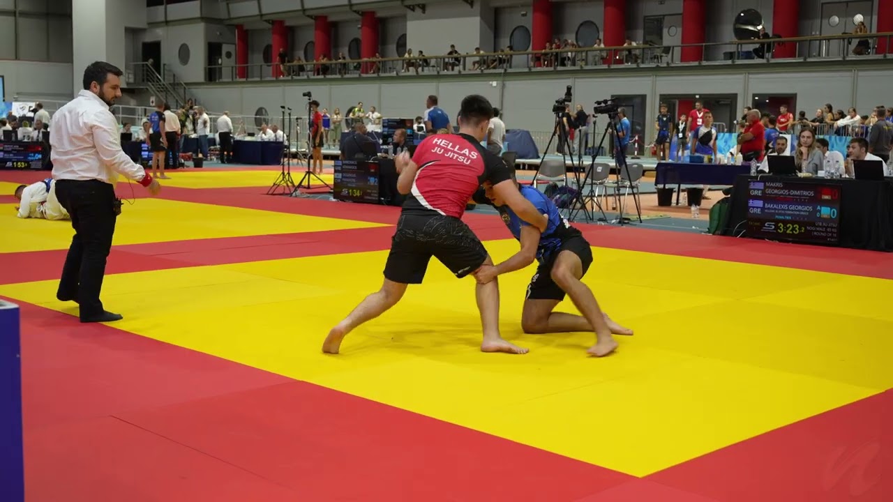 MAKRIS GEORGIOS (GRE) vs BAKALEXIS GEORGIOS (GRE) Jiu Jitsu Balkan Open Championship Athens 2025