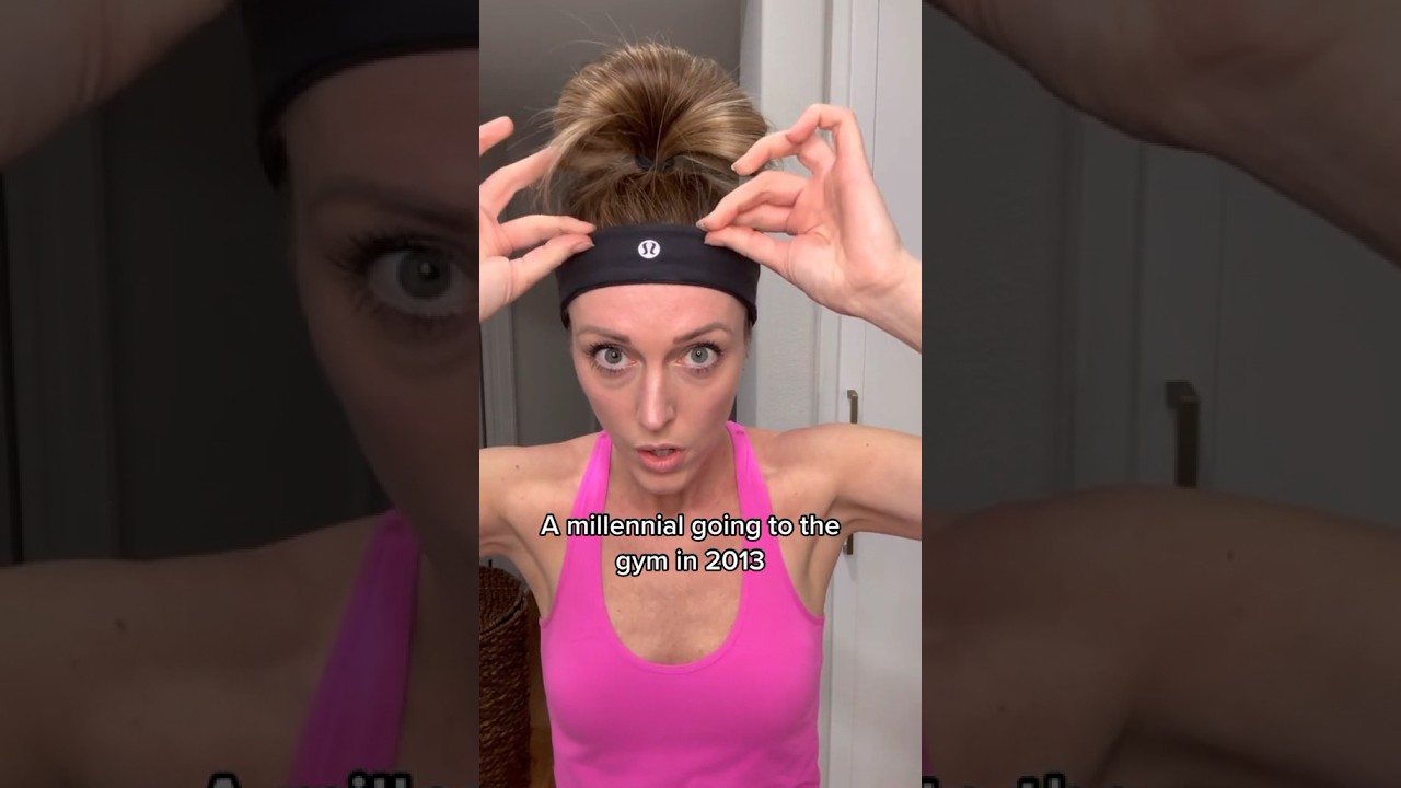 Was anyone else irrationally obsessed with these lululemon headbands in the early 2010s!? #2010s