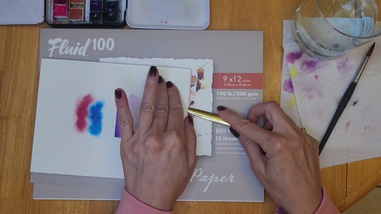 Fluid 100 - 100% Cotton Watercolor Paper