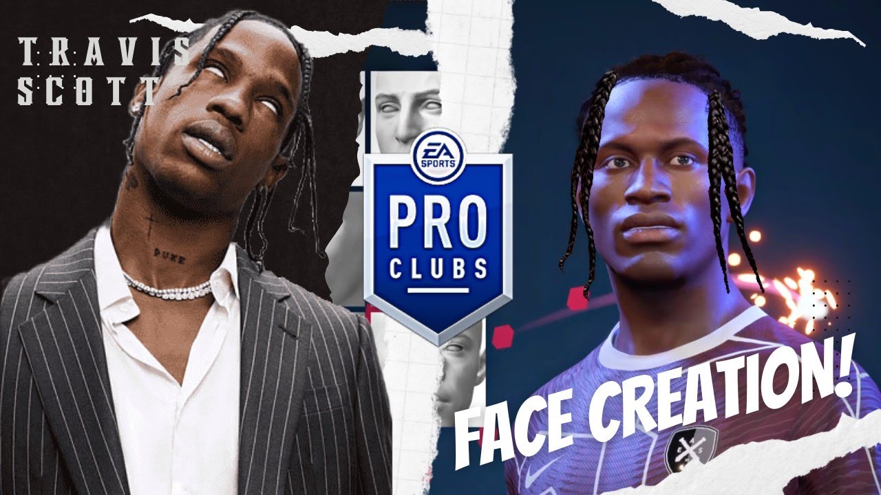 FIFA 23 TRAVIS SCOTT Pro Clubs Lookalike
