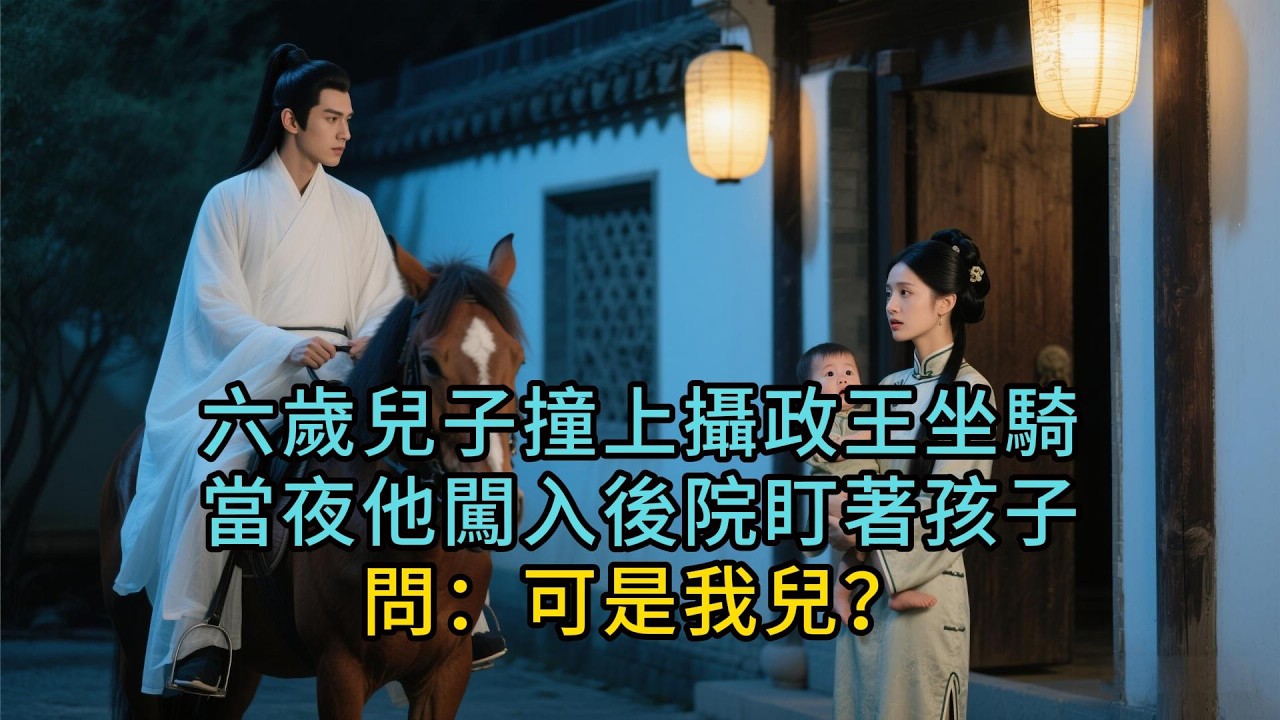 六歲兒子撞上攝政王坐騎，當夜他闖入後院盯著孩子問：可是我兒？