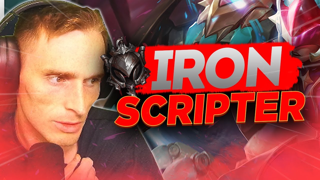 IRON SCRIPTER gets BANNED and wants my coaching?! What just happened lol