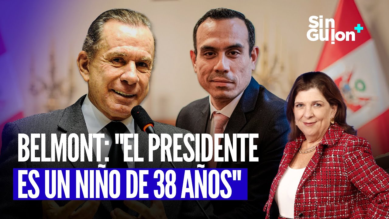 ROSA MARÍA PALACIOS ENTREVISTA AL CANDIDATO PRESIDENCIAL RICARDO BELMONT | SIN GUION