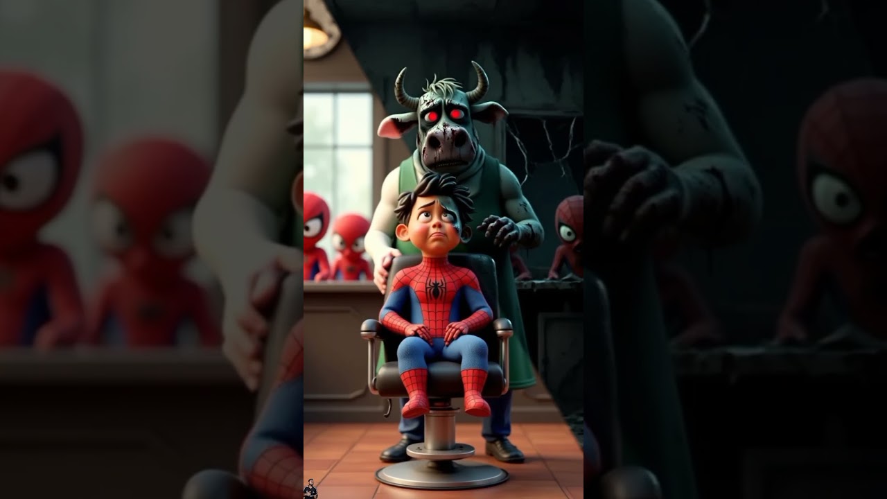 🥰Evolution of Spiderman 💫Having fun with barbar 🥰#spiderman #shorts