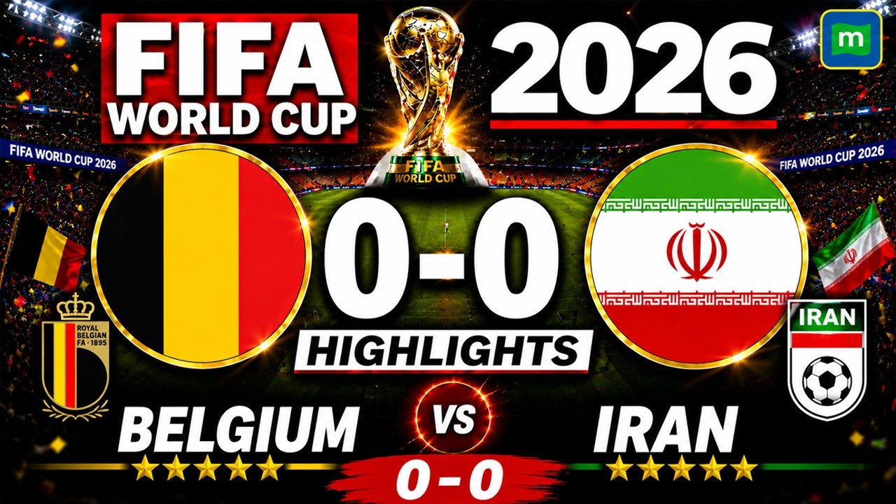 Belgium Held by Iran! | Belgium vs Iran 0-0 Highlights | FIFA World Cup 2026