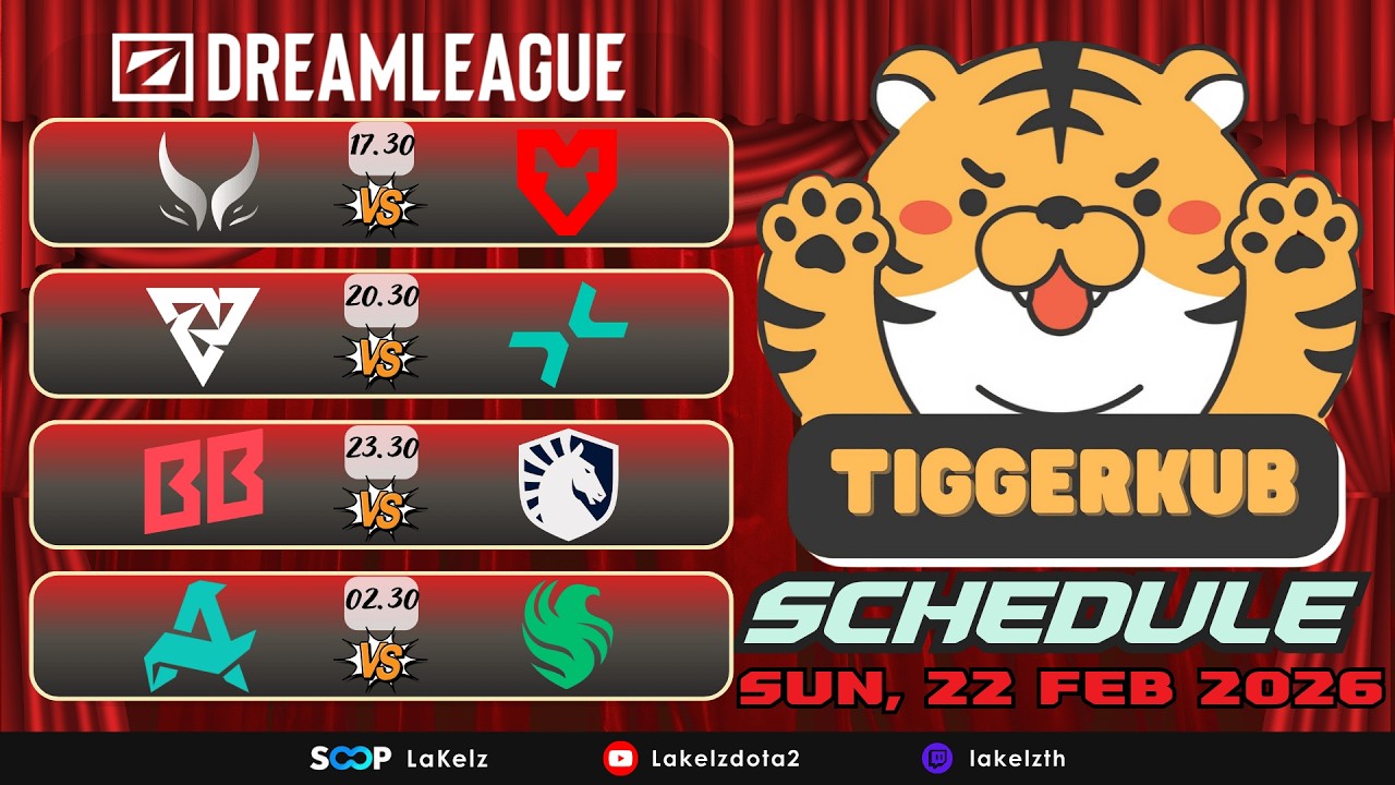 🔴LIVE 🏹[Feed] DreamLeague S28: Group Stage 2 - Day 2 (Bo3): !tipme โดเนทขึ้นจอ