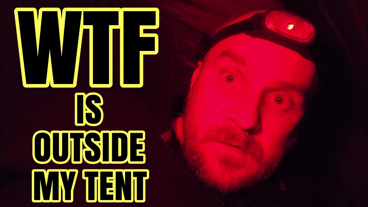 Most SCARED I've ever been while Stealth Camping / most haunted forest ever 