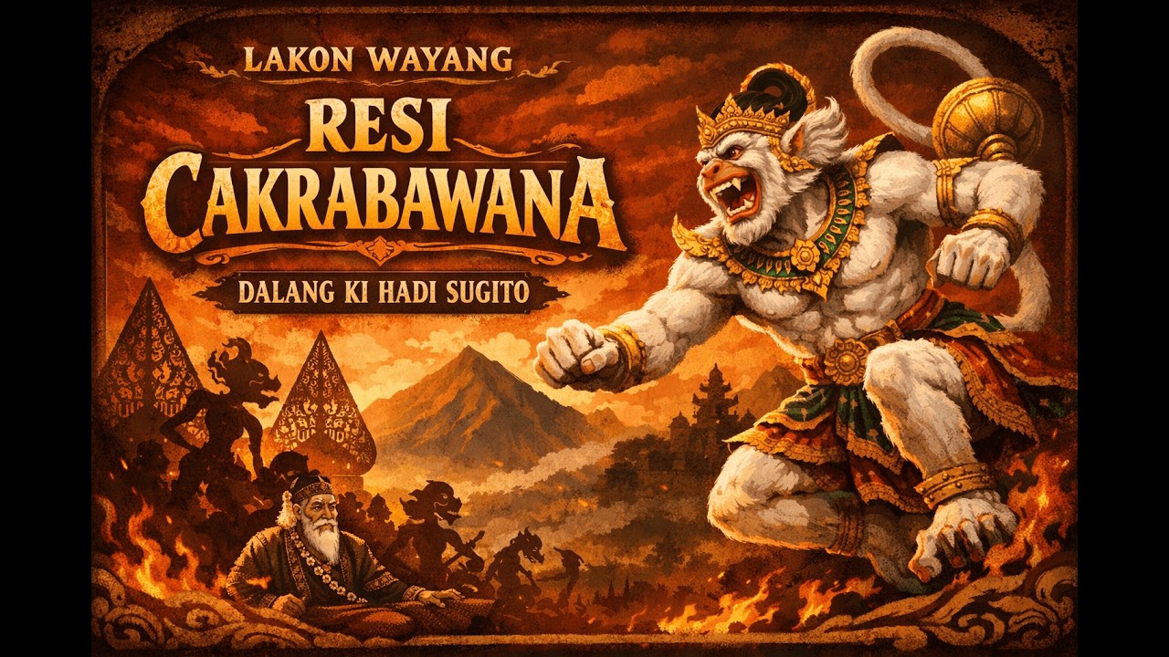 Wayang Kulit Lakon Resi Cakrabawana &ndash; Dalang Ki Hadi Sugito | Kisah Anoman Sang Ksatria Putih