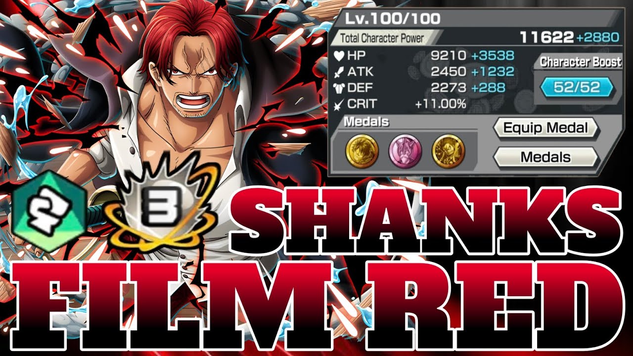 FILM RED SHANKS GAMEPLAY | ONE PIECE BOUNTY RUSH | OPBR