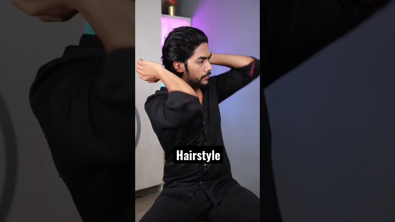 Wet Look Hairstyle! #hairstyle