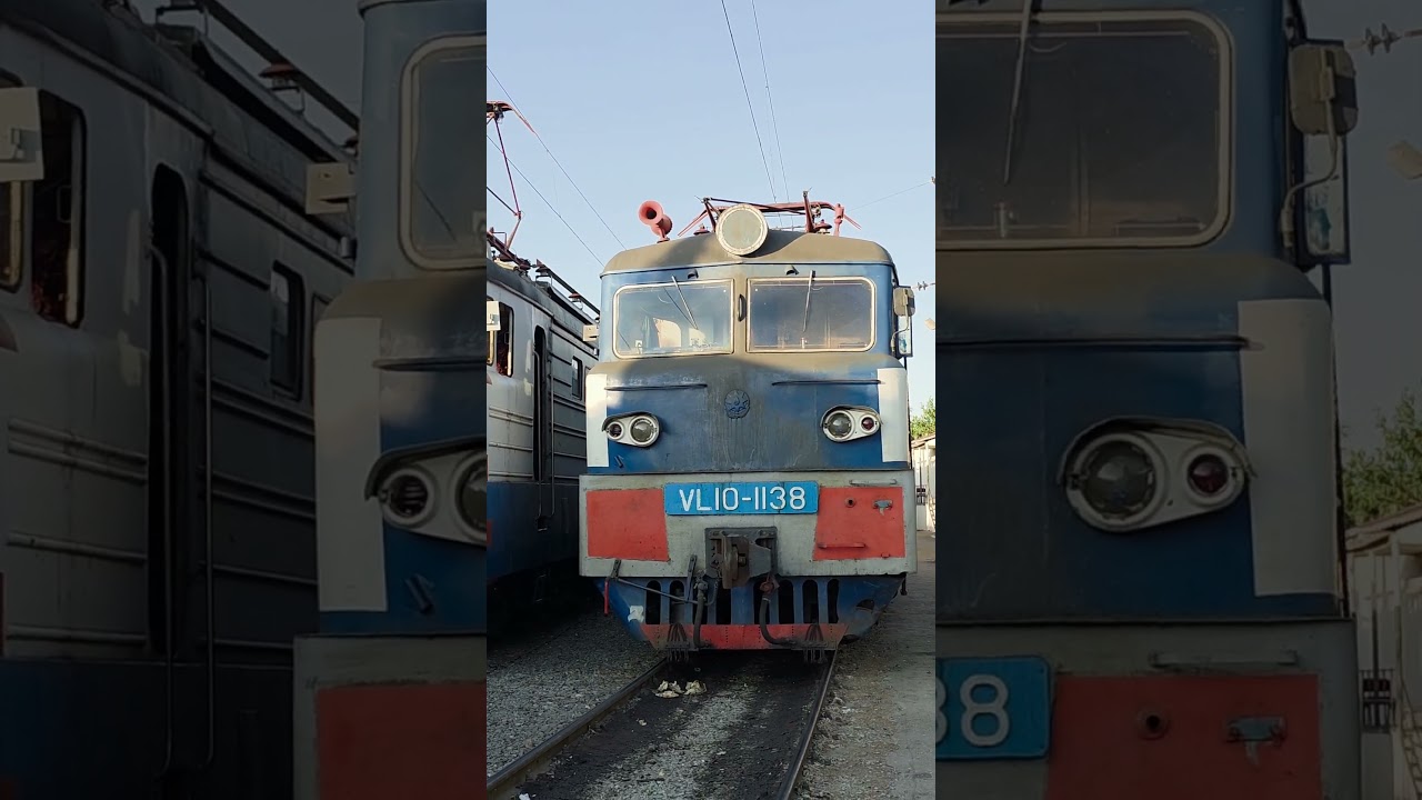 легенды СССР, электровозы ВЛ10 лупоглазый ВЛ10,Азербайджан #train #поездавидео #railway #поезд #rail