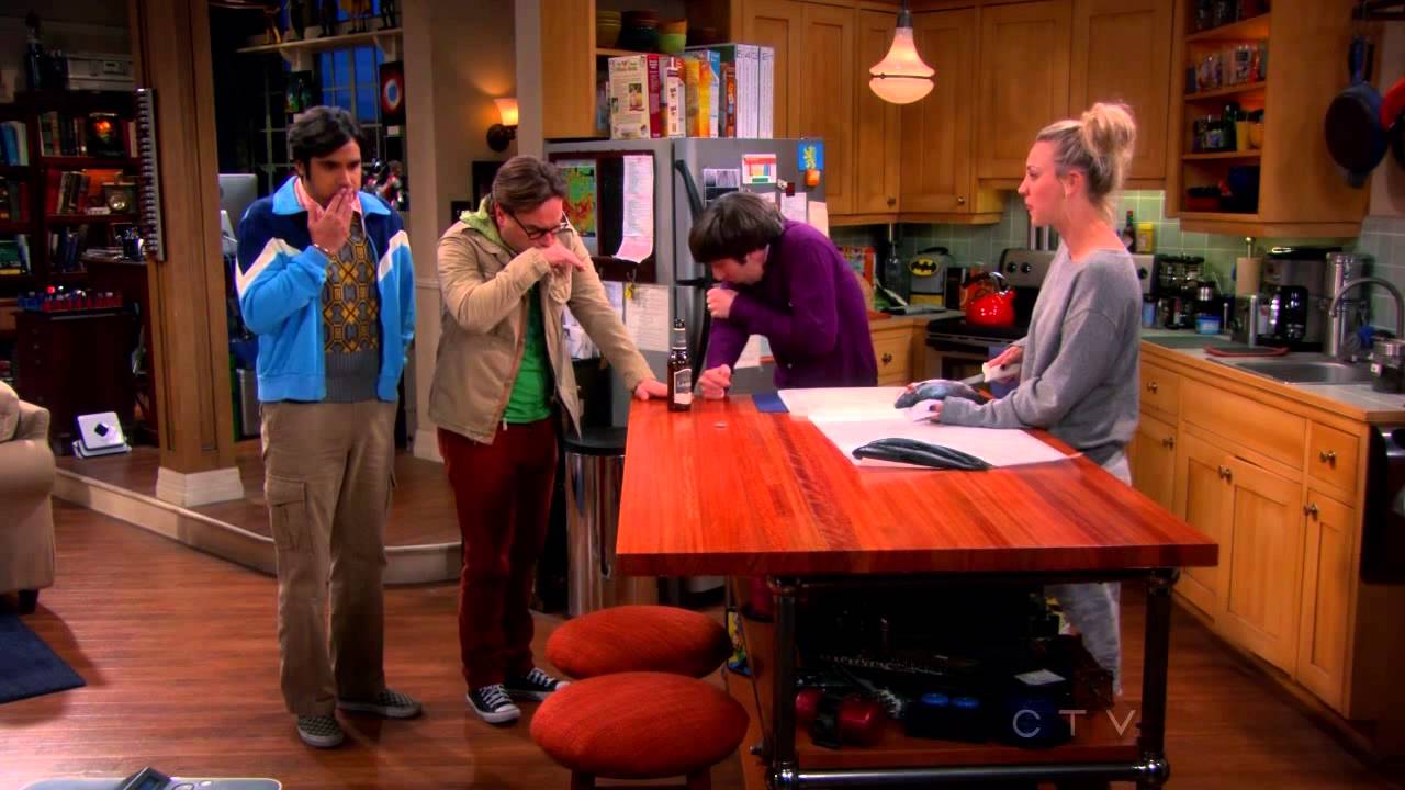 Penny lernt Howard das Fischen (HD)