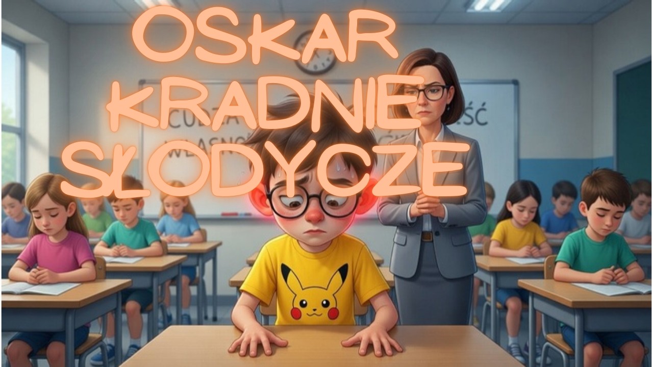 Oskar Kradnie Słodycze
