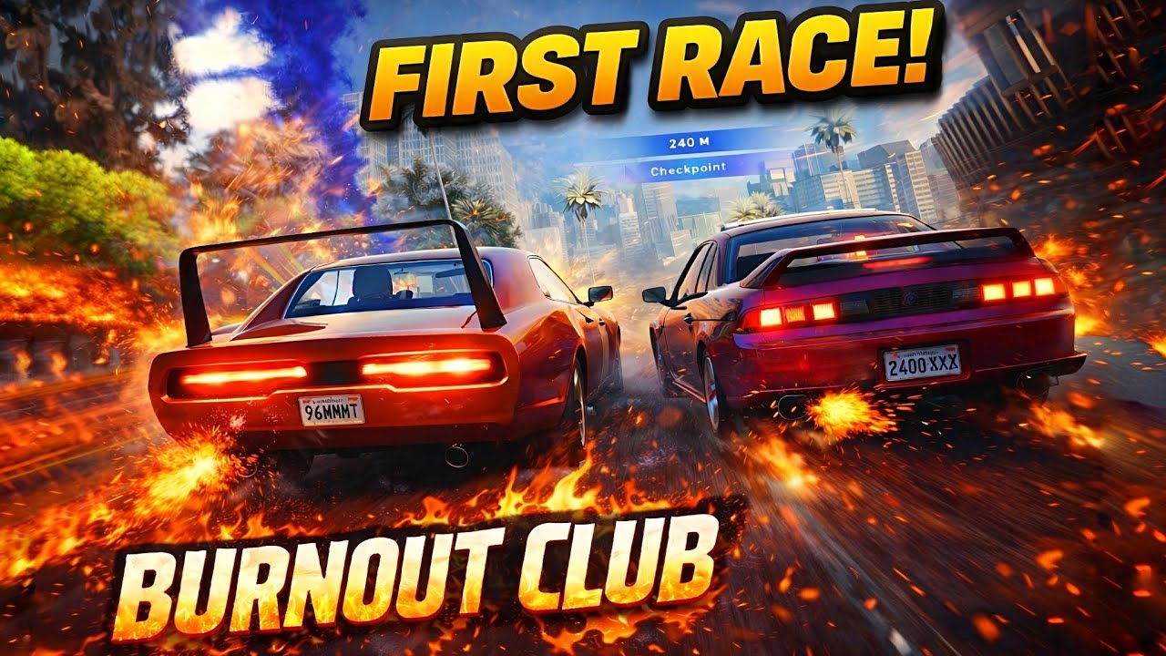 CarX Street: Tuned SL4 vs Burnout Ranges Club 🏁- First Race (Can we win? 😱)